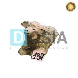 137 - Figura dekoracyjna - Zwierzęta 23 cm