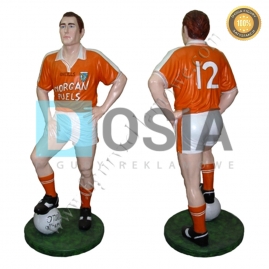 SR05 - Piłkarz figura reklamowa-dekoracyjna