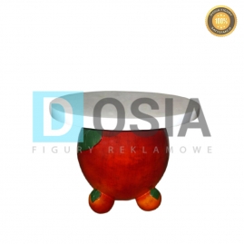 OW27 - Jabłko - stolik  figura reklamowa-dekoracyjna