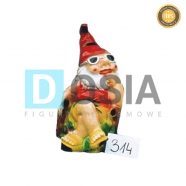 314 - Figura dekoracyjna - Krasnal 25 cm