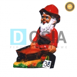 38 - Figura dekoracyjna - Krasnal 72 cm