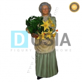 RR05 - Kwiaciarka figura reklamowa, dekoracyjna