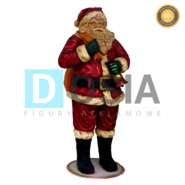 ST02 - Mikołaj figura reklamowa-dekoracyjna