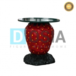 OW37 - Truskawka-stół - figura reklamowa-dekoracyjna