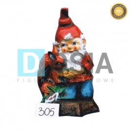 305 - Figura dekoracyjna - Krasnal 40 cm