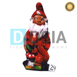 24 - Figura dekoracyjna - Krasnal 75 cm