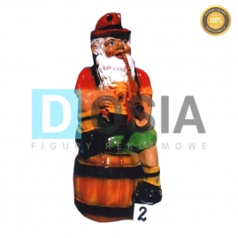  2 - Figura dekoracyjna - Krasnal 93 cm