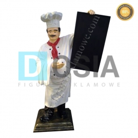 KC21 - Kucharz figura reklamowa, dekoracyjna