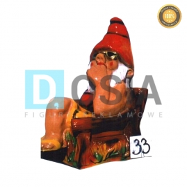33 - Figura dekoracyjna - Krasnal 52 cm