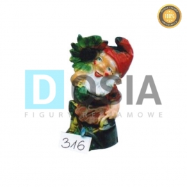 316 - Figura dekoracyjna - Krasnal 25 cm
